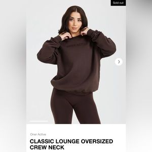I am selling my classic lounge oversized crew neck
